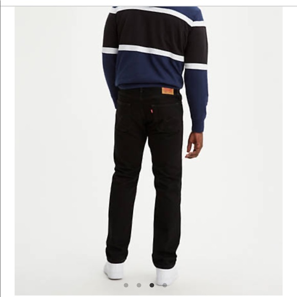 Levi’s 505 Straight Fit Men’s 36x30  Black - Picture 2 of 10